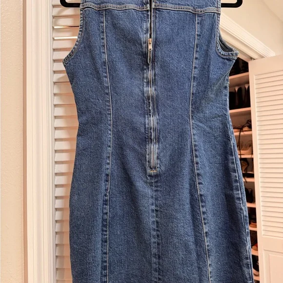 Zara Denim Mini Dress - Picture 4 of 4